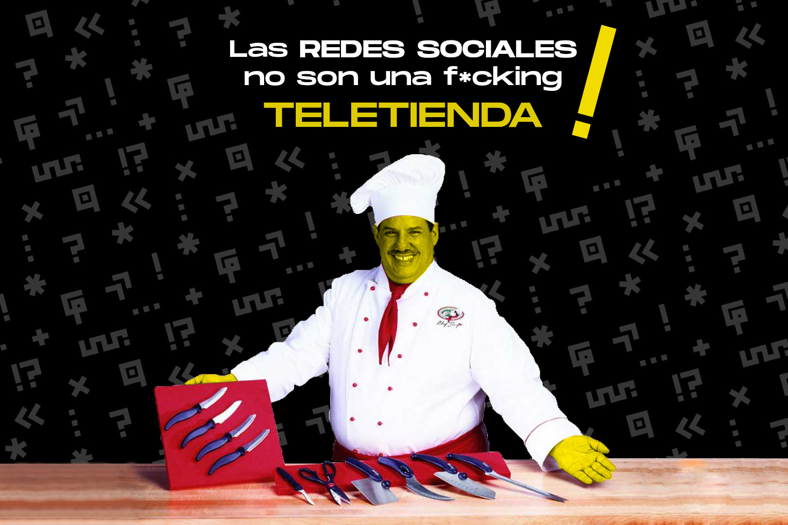 las redes sociales no son una teletienda